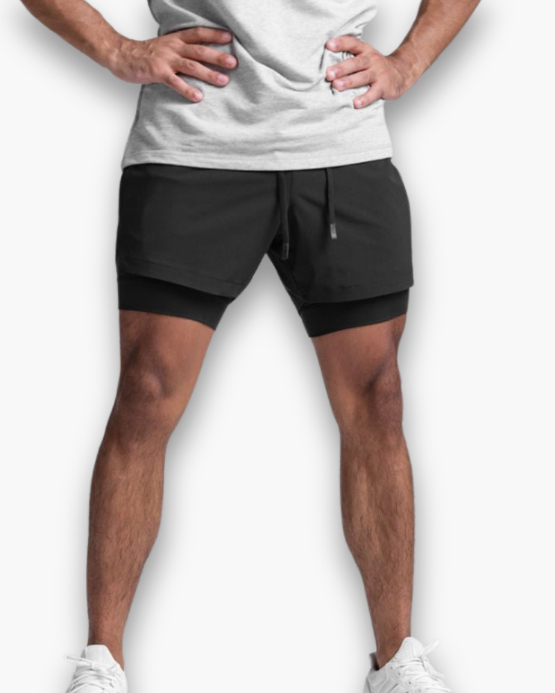 Męskie Lekkie Szorty Fitness | Elastyczne