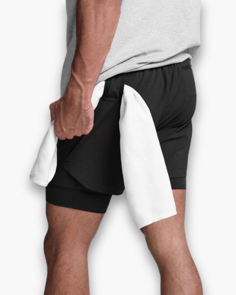 Męskie Lekkie Szorty Fitness | Elastyczne
